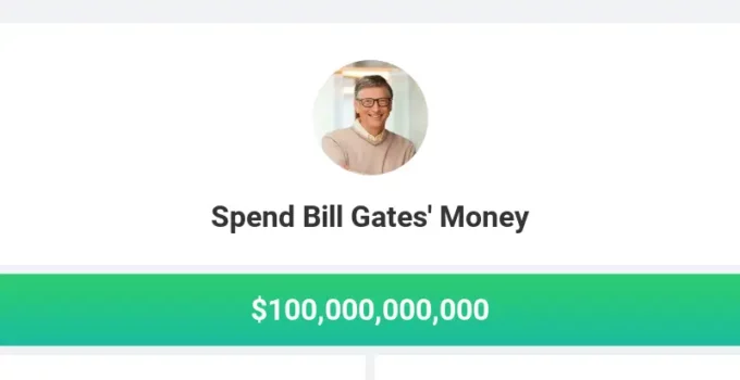 spend bill gates money