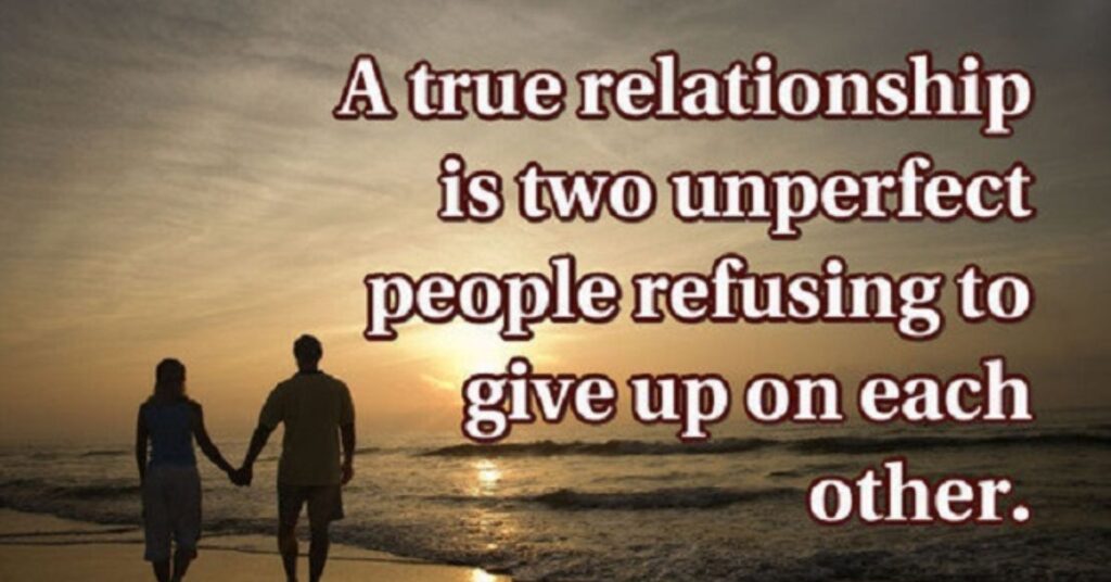 A True Relationship