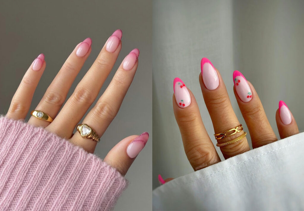 The Art and Elegance of Pink French Tip Nails