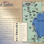 Map of Lake Tahoe