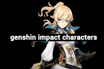 genshin impact characters