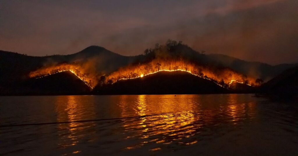 bench lake fire