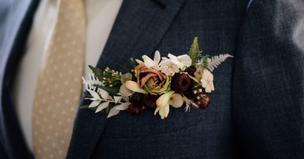 pocket boutonniere
