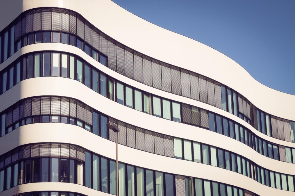 modern commercial building