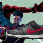 nike dunk low black spiderman