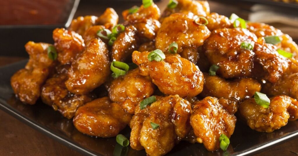 panda express hot orange chicken