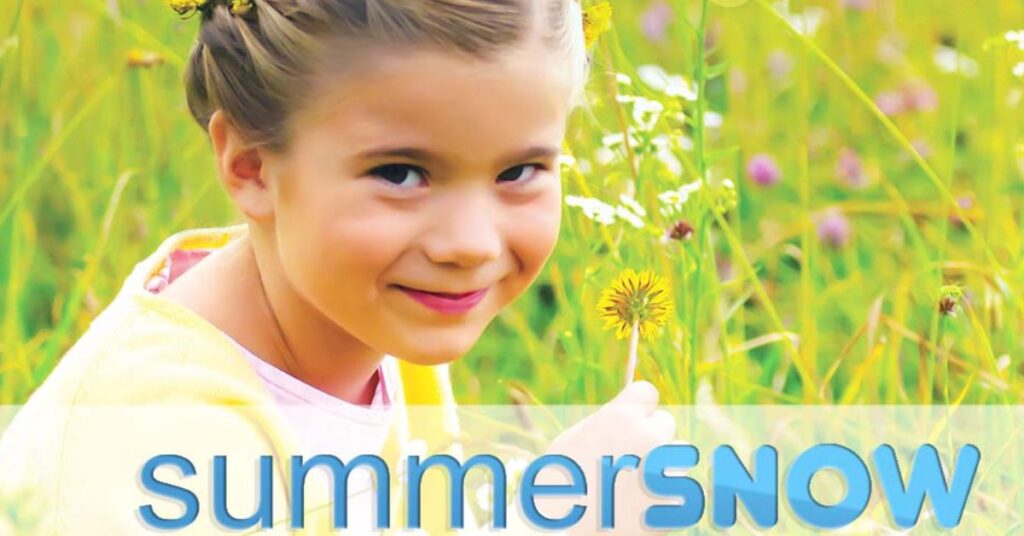 summer snow