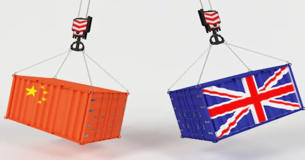 Shipping from China to UK