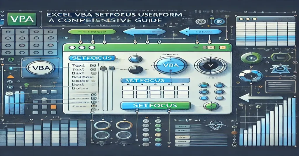 excel vba setfocus userform
