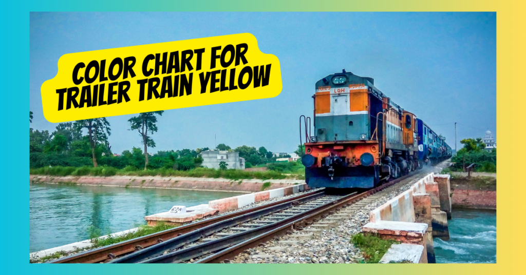 color chart for trailer train yellow