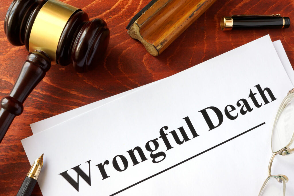 wrongful death involving 3 minutes