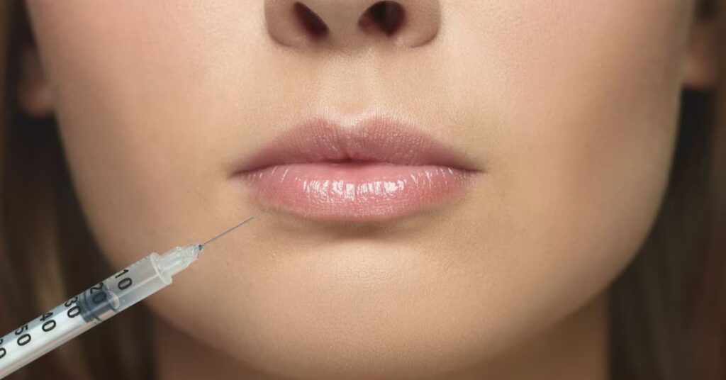lip filler before and after