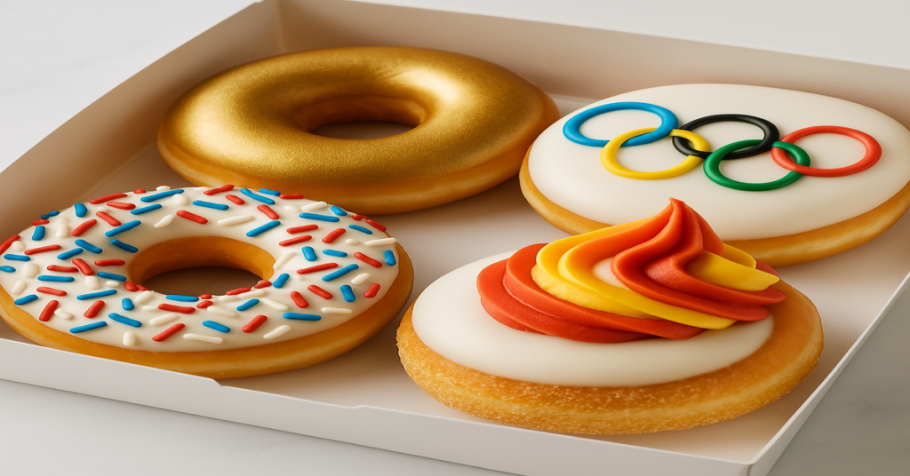 Olympics Krispy Kreme Doughnuts