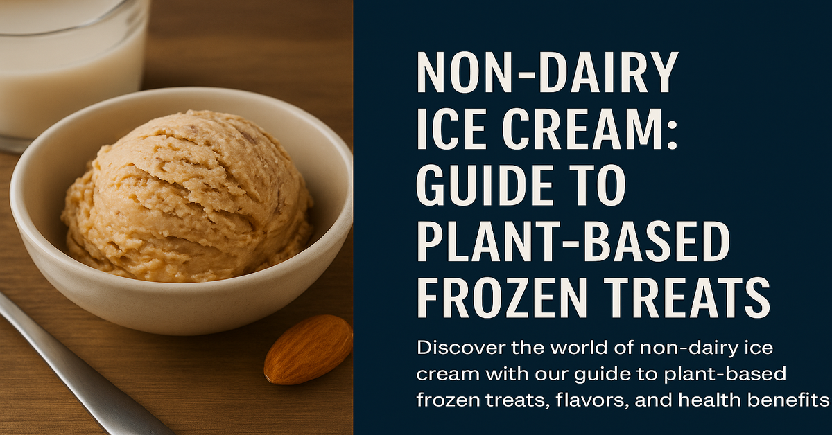 Non-Dairy Ice Cream