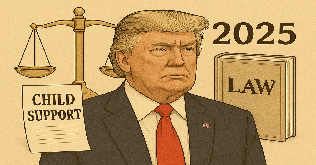 Trump Child Support Law 2025