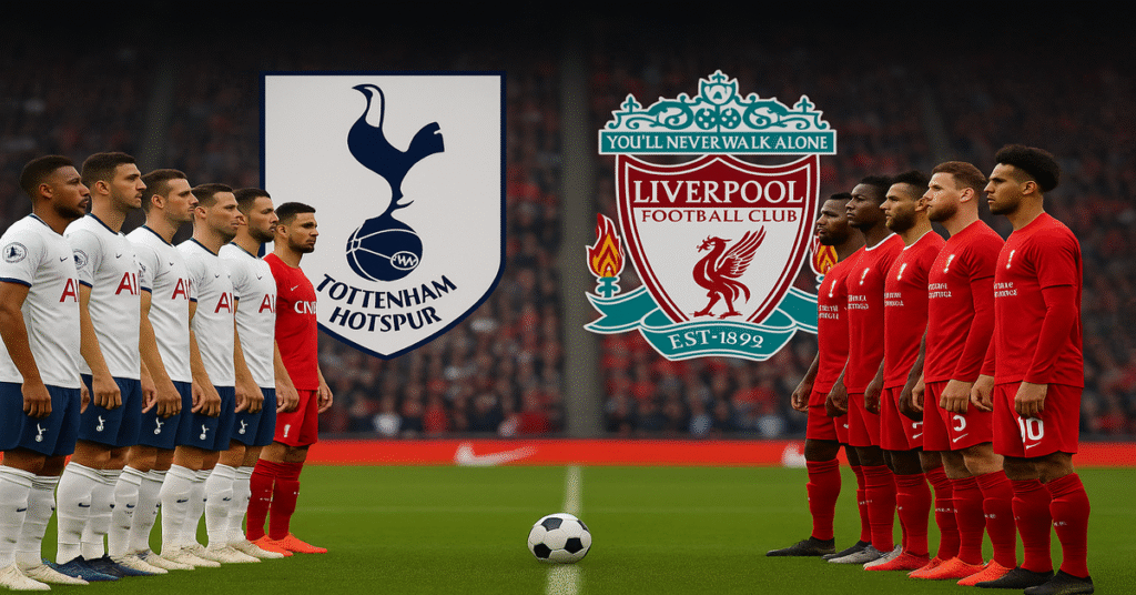 Tottenham vs Liverpool F.C. Lineups