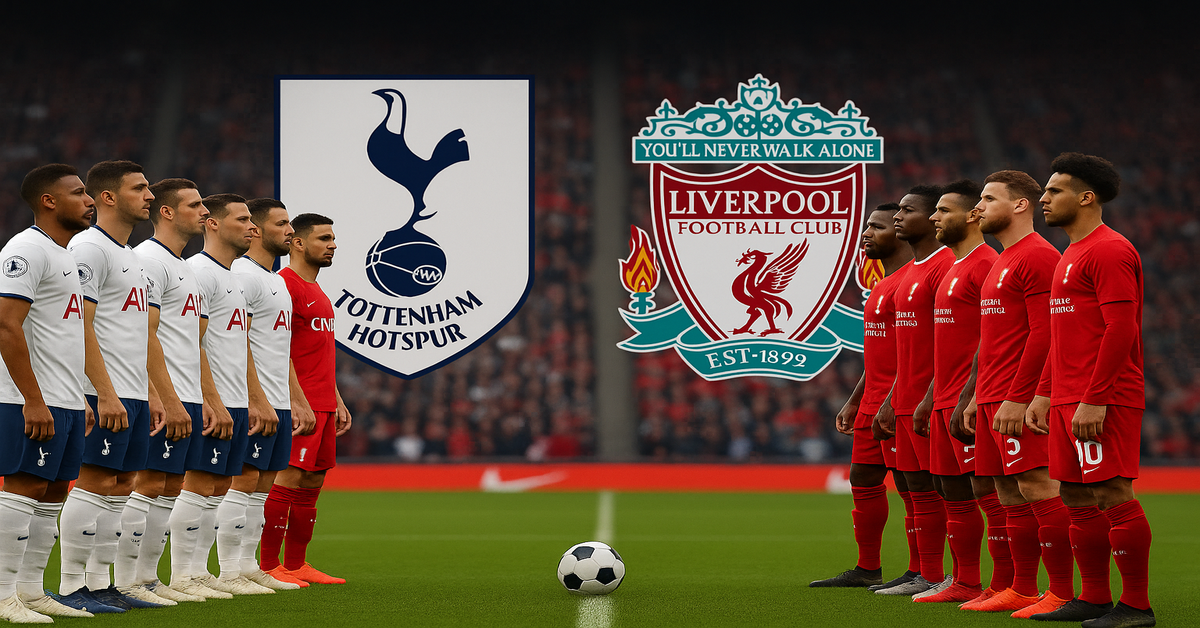 Tottenham vs Liverpool F.C. Lineups