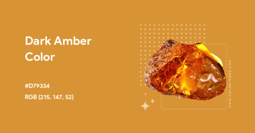 dark amber