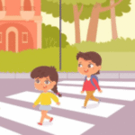 school crossing sign
