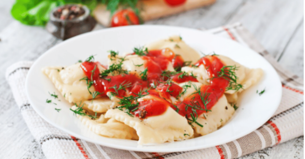 chicken ravioli