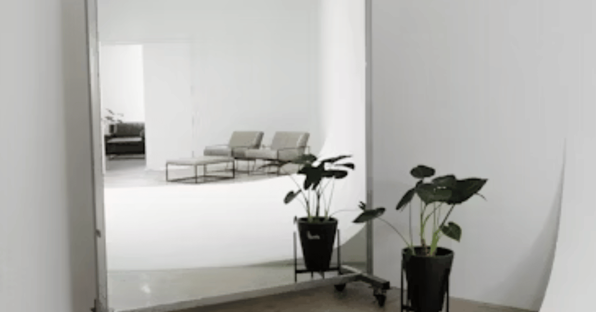 large mirror
