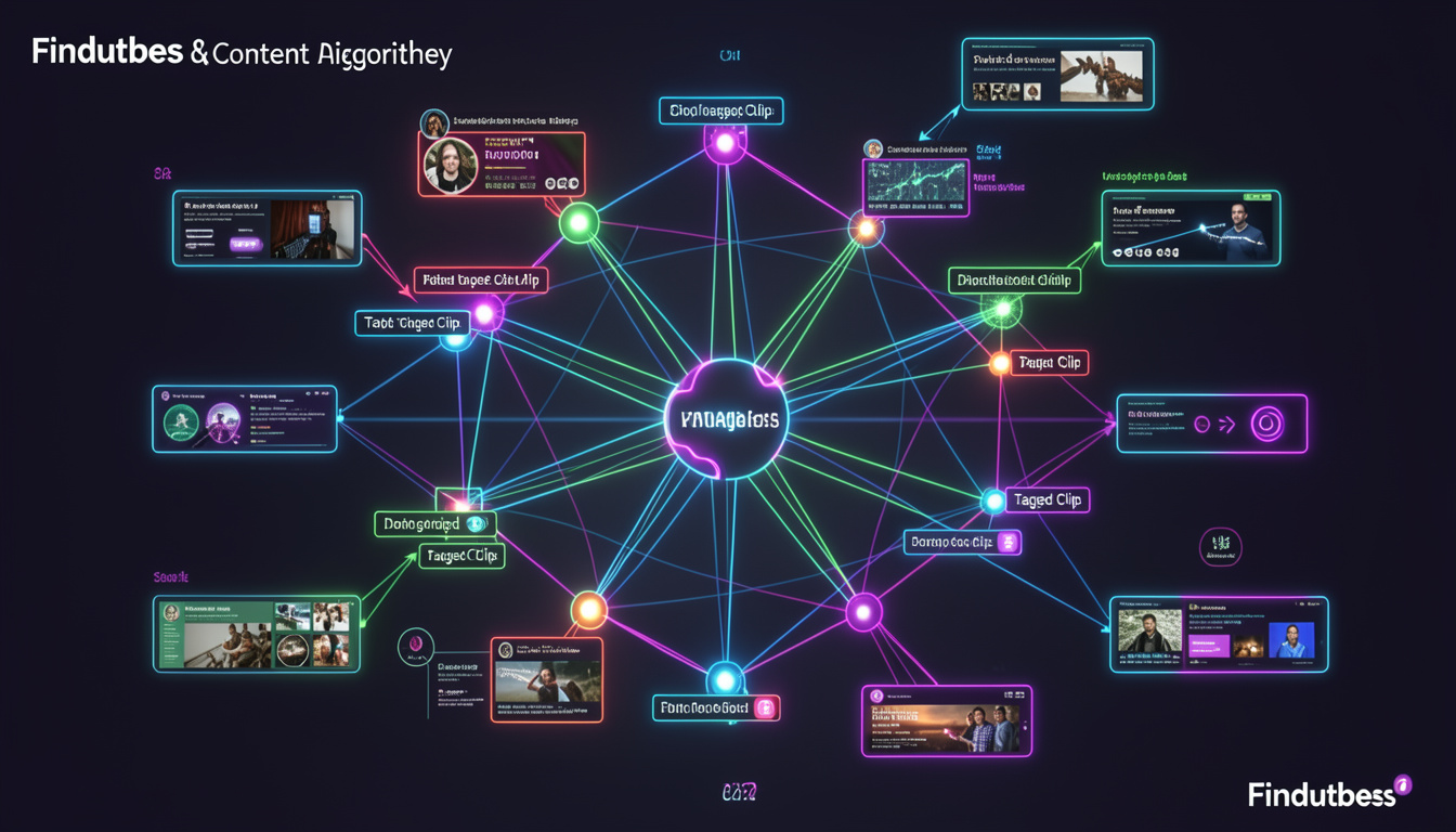 Findutbes dashboard showing personalized video recommendations and AI content creation tools