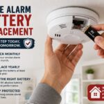 smoke alarm battery replacement