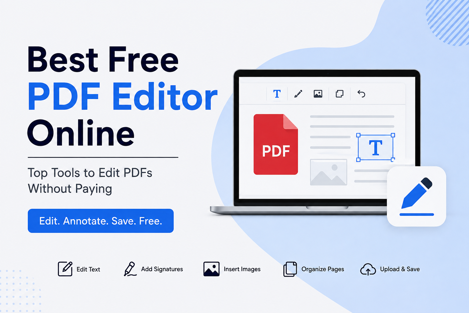 Best Free PDF Editor Online 2026