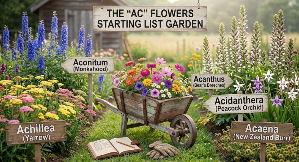 Flowers Starting With Ac