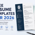 Free Resume Templates for 2026